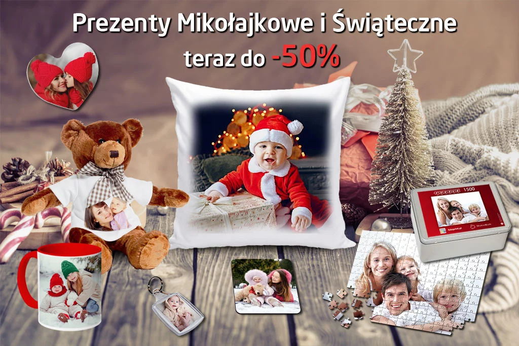 Wyjtkowe witeczne Prezenty w wasnym zdjciem ju do -50% od 9,95 z