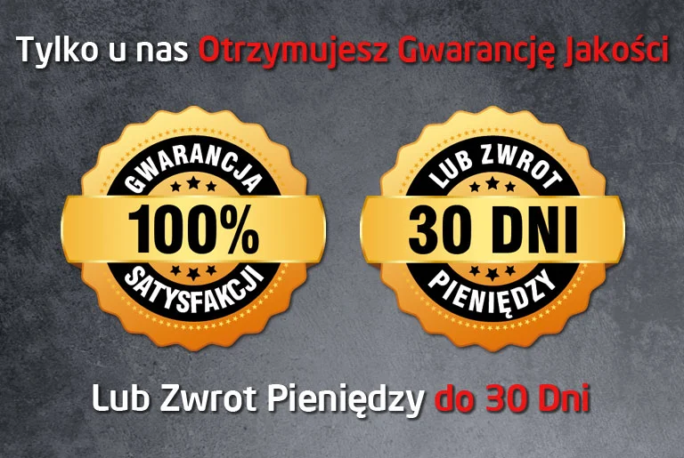 Gwarancja Satysfakcji 100% lub Zwrot do 30 dni